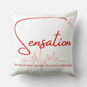Sensation Pulse Herzlinie Kissen