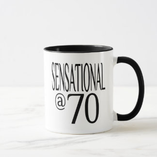 sensationell auf siebzig tasse