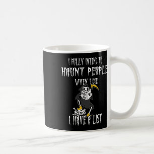 Sensenmann, den ich voll und ganz zu verfolgen bea kaffeetasse