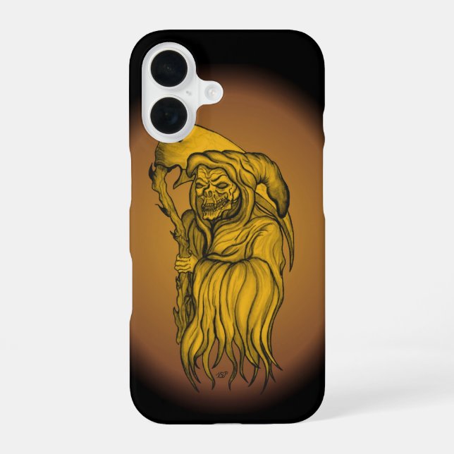 Sensenmann - Der Tod iPhone 16 Hülle (Rückseite)