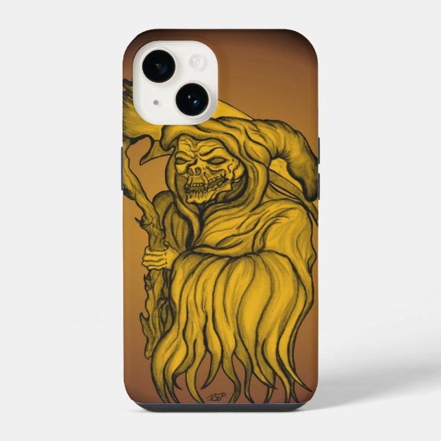 Sensenmann - Der Tod iPhone Hülle (Rückseite)