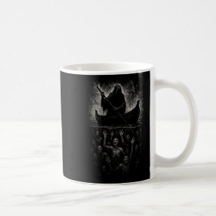 Sensenmann Horror Goth Charon Hades Underworld Myt Kaffeetasse