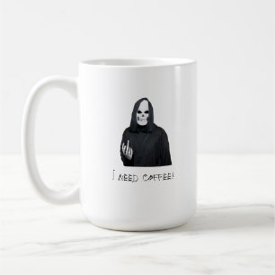 Sensenmann-Kaffee-Tasse Kaffeetasse