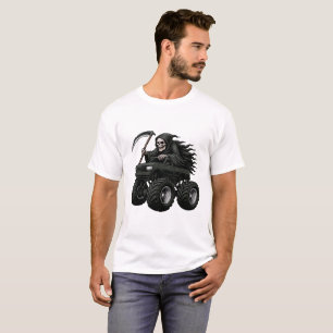 Sensenmann-Monstertruck T-Shirt