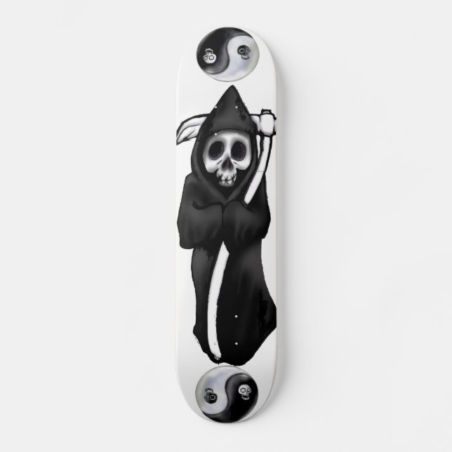 Sensenmann Skateboard (Vorderseite)