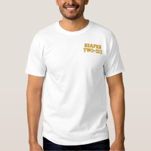 Sensenmann-Two-Six gesticktes Shirt