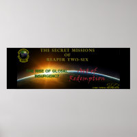 Sensenmann Zwei-Sechs-Poster