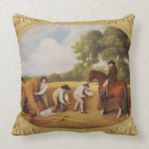 Sensenmänner Georges Stubbs  , 1795 (Email auf Kissen