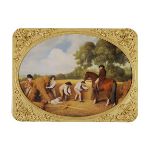 Sensenmänner Georges Stubbs  , 1795 (Email auf Magnet
