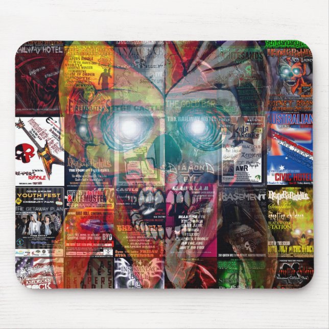 Sensenmänner Mouspad - Landschaft Mousepad (Vorne)