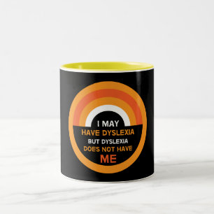 Sensibilisation à la dyslexie Support Mug de c