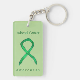 Sensibilisation au cancer surrénal Porte - clé de 