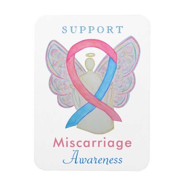 Sensibilisation aux erreurs Ruban Art Angel Magnet (Vertical)
