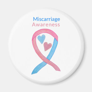 Sensibilisation aux erreurs Ruban Coeur Magnet d'a