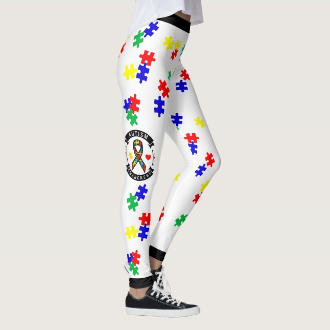 Sensibilisation sur l'autisme - Leggings (Droite)