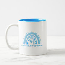 Sensibilisation sur l'autisme Mug à deux tons, 11 