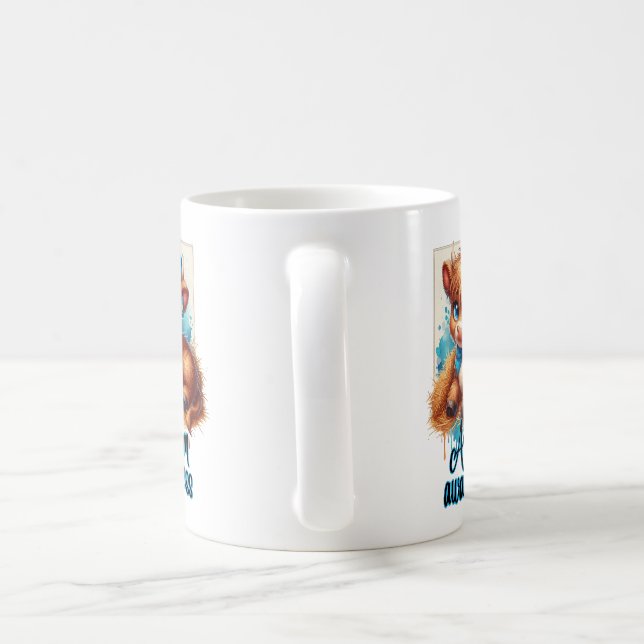 Sensibilisation sur l'autisme tasse de vache de ha (Poignée)
