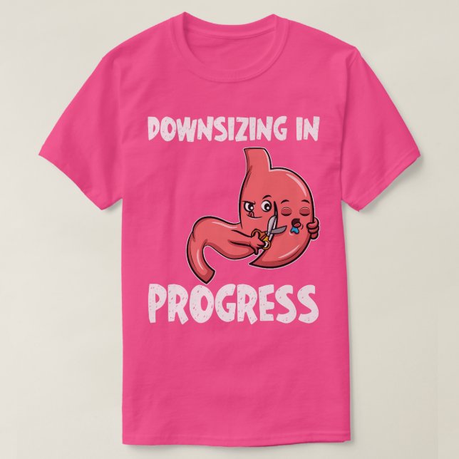 Sensibilisierung der Gastric Sleeve Operation Moti T-Shirt (Design vorne)
