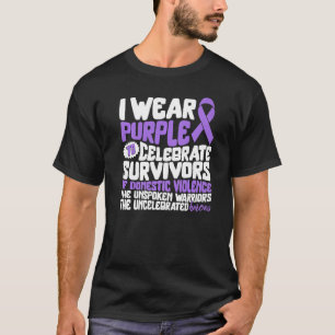 Sensibilisierung der Gewalt im Inland, die ich tra T-Shirt
