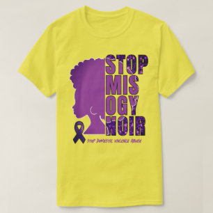 Sensibilisierung der Gewalt im Inland MISOGYNOIR T-Shirt