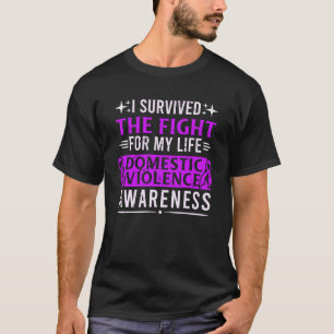 Sensibilisierung der Gewalt im Inland T-Shirt