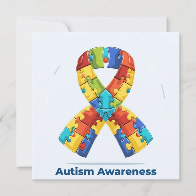 Sensibilisierung für Autismus (Vorderseite)