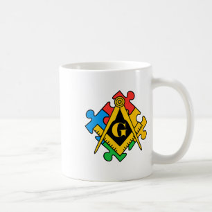 Sensibilisierung für Autismus 4 Kaffeetasse