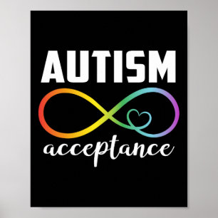 Sensibilisierung für Autismus Akzeptanz Shirt Auti Poster