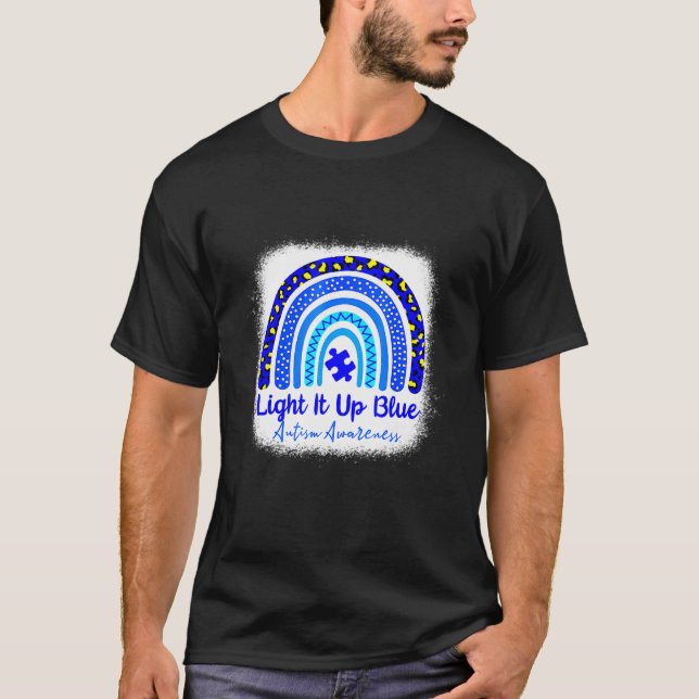 Sensibilisierung für Autismus B Geführte Sensibili T-Shirt (Vorderseite)