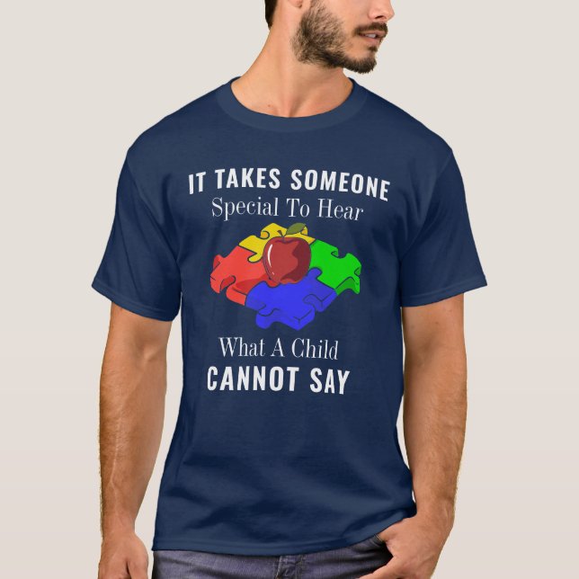 Sensibilisierung für Autismus Besondere Bildung br T-Shirt (Vorderseite)
