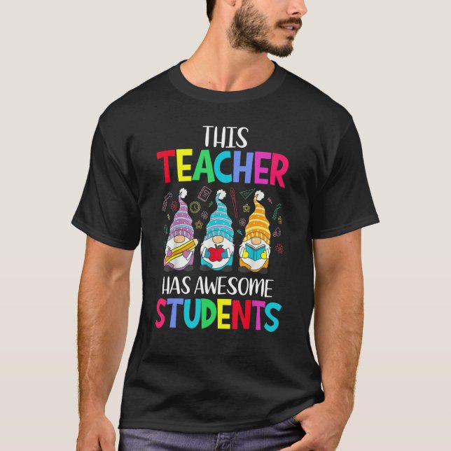 Sensibilisierung für Autismus Dieser Lehrer hat Ph T-Shirt (Vorderseite)