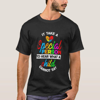 Sensibilisierung für Autismus Es bedarf einer beso T-Shirt