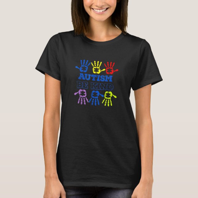Sensibilisierung für Autismus für Vater Mama Thera T-Shirt (Vorderseite)