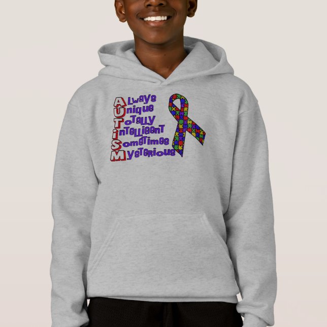 Sensibilisierung für Autismus Hoodie (Vorderseite)