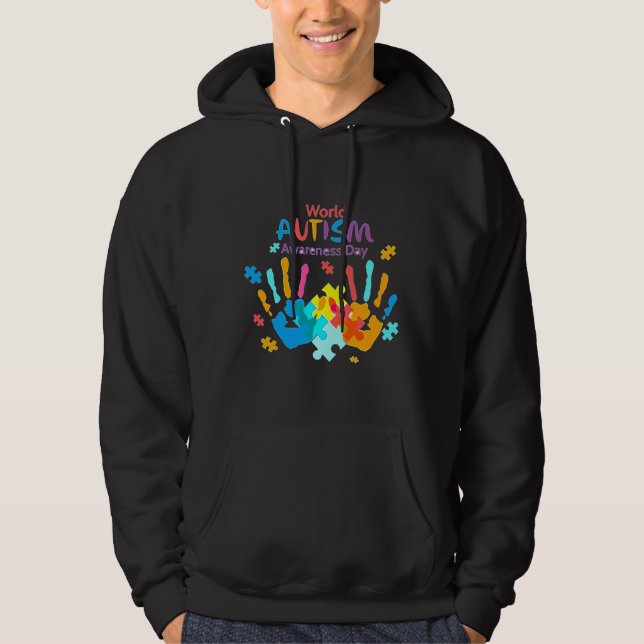 Sensibilisierung für Autismus Hoodie (Vorderseite)