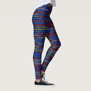 Sensibilisierung für Autismus Leggings