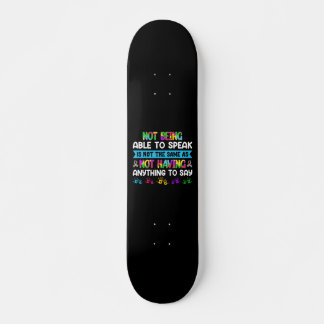 Sensibilisierung für Autismus - Motivierend Autism Skateboard