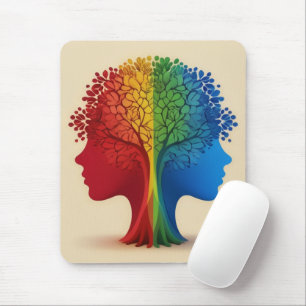 Sensibilisierung für Autismus - Pflege - Mousepad