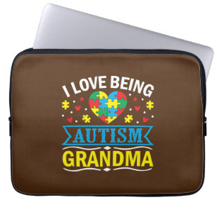 Sensibilisierung für Autismus, Proud-Autismus-Oma Laptopschutzhülle
