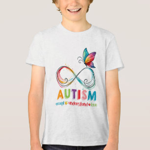 Sensibilisierung für Autismus Psychische Gesundhei Tri-Blend Shirt