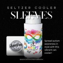 Sensibilisierung für Autismus Seltzer kann sich ab