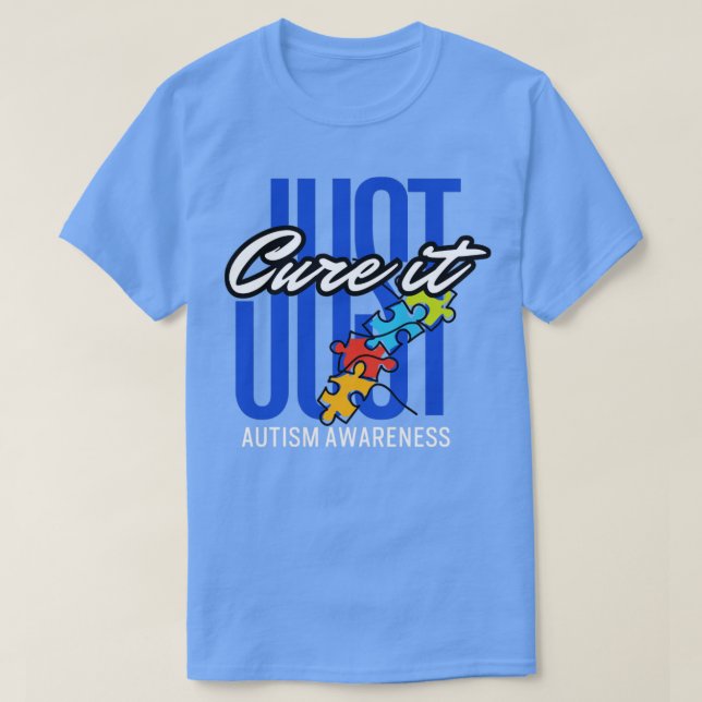 Sensibilisierung für Autismus T-Shirt (Design vorne)