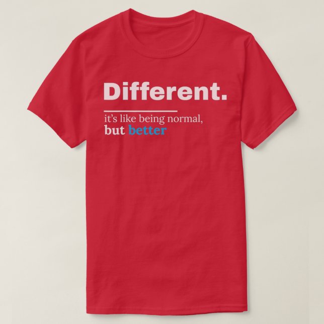 Sensibilisierung für Autismus T-Shirt (Design vorne)