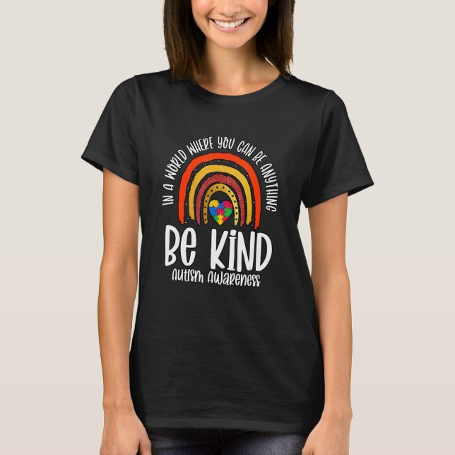 Sensibilisierung für Autismus T-Shirt (Vorderseite)