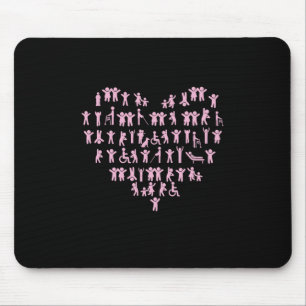 Sensibilisierung für Behindertenfragen Mousepad