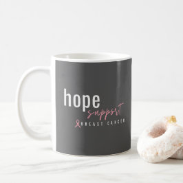 Sensibilisierung für Brustkrebs hoffen, Tasse unte