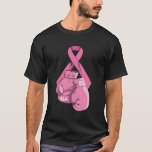 Sensibilisierung für Brustkrebs und T-Shirt