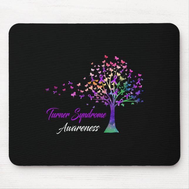 Sensibilisierung für das Ribbon-Turner-Syndrom Mousepad (Vorne)