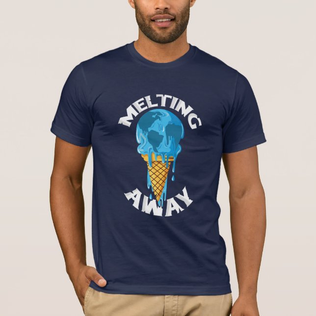 Sensibilisierung für den Klimawandel durch Abschme T-Shirt (Vorderseite)