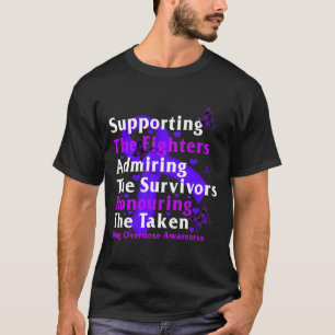 Sensibilisierung für die Drogenabhängigkeit T-Shirt